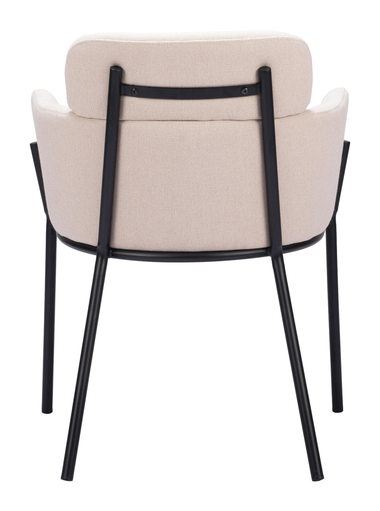 ZUO Bremor Dining Chair (Set of 2) Beige