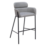 ZUO Bremor Barstool Slate Gray