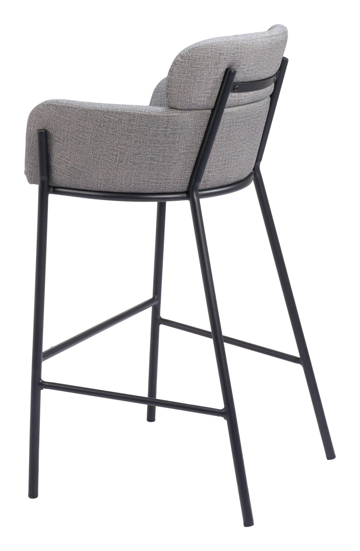 ZUO Bremor Barstool Slate Gray