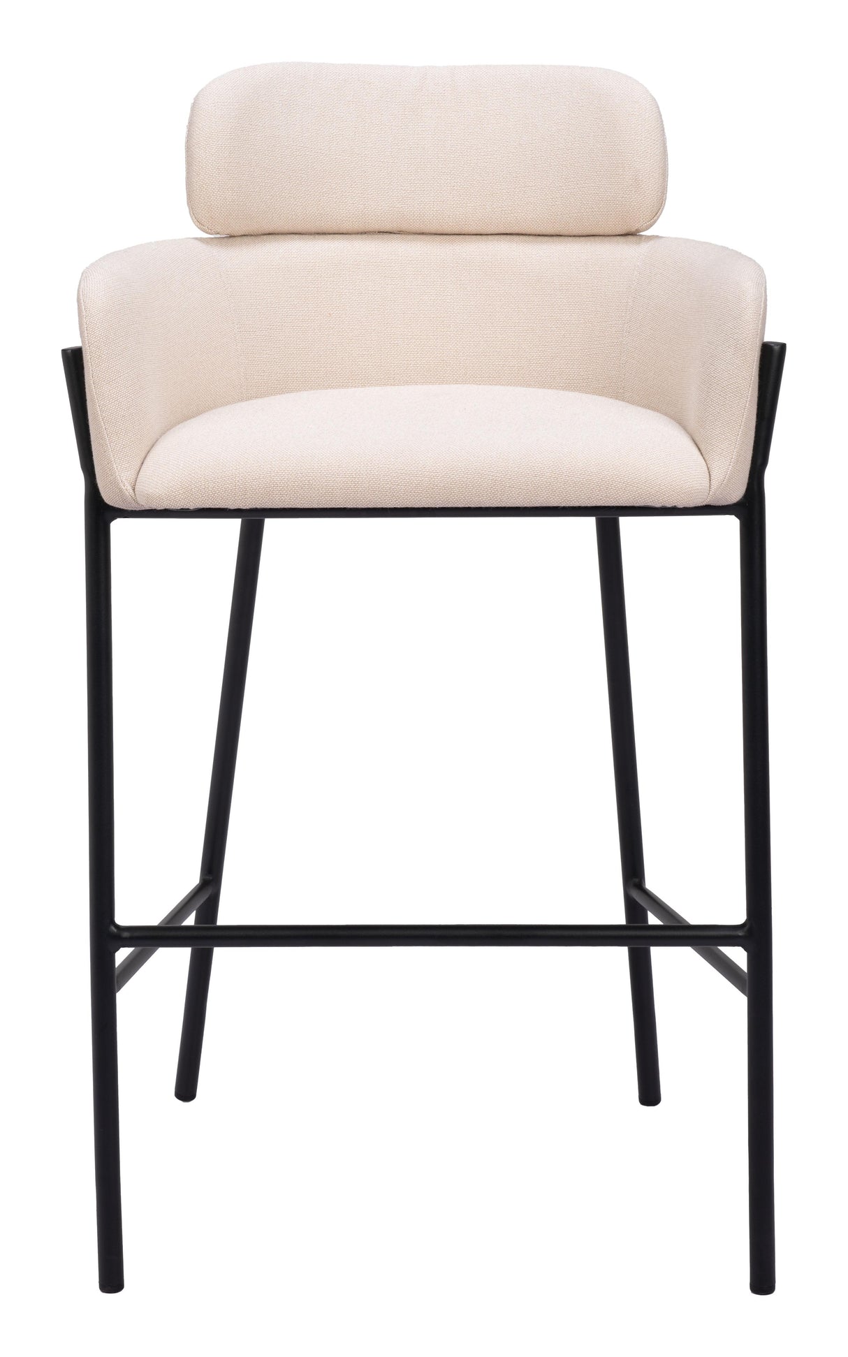 ZUO Bremor Barstool Beige
