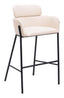 ZUO Bremor Barstool Beige