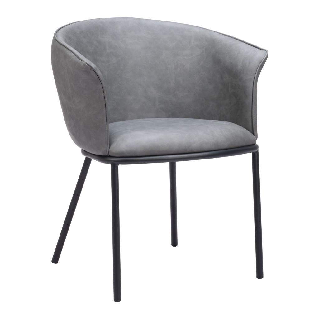 ZUO Garston Dining Chair Gray