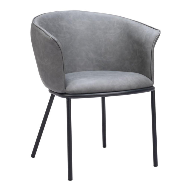 ZUO Garston Dining Chair Gray