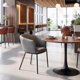 ZUO Garston Dining Chair Gray