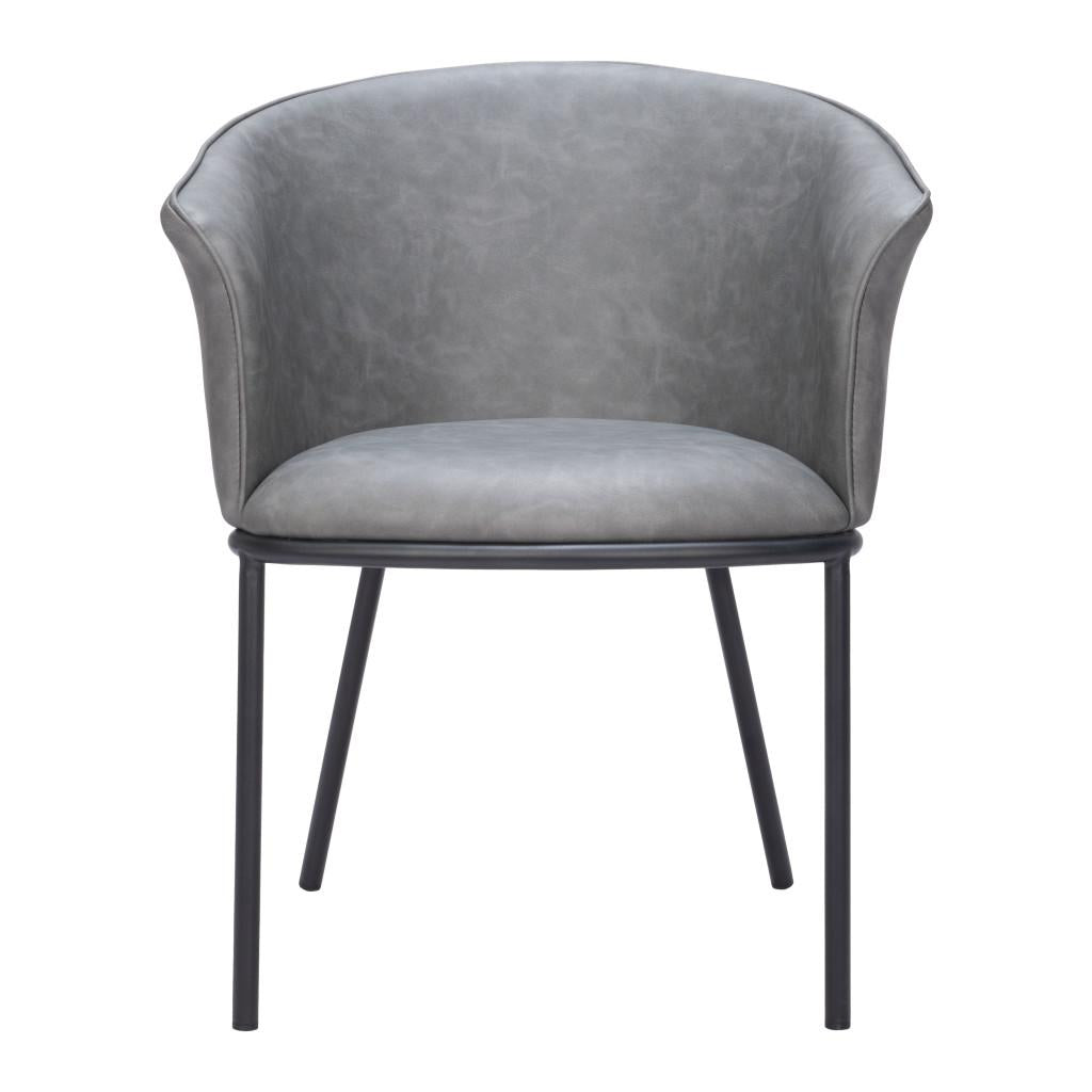 ZUO Garston Dining Chair Gray