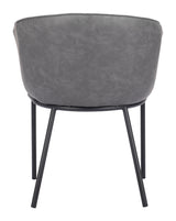 ZUO Garston Dining Chair Gray