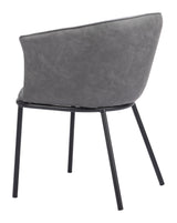 ZUO Garston Dining Chair Gray
