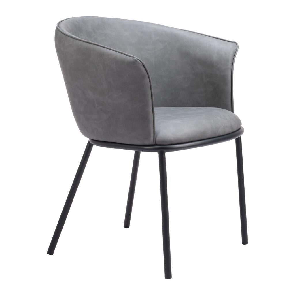 ZUO Garston Dining Chair Gray