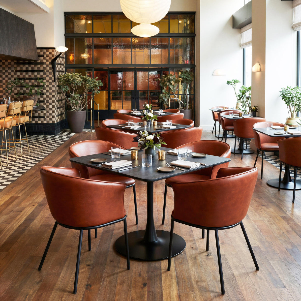 ZUO Garston Dining Chair Brown