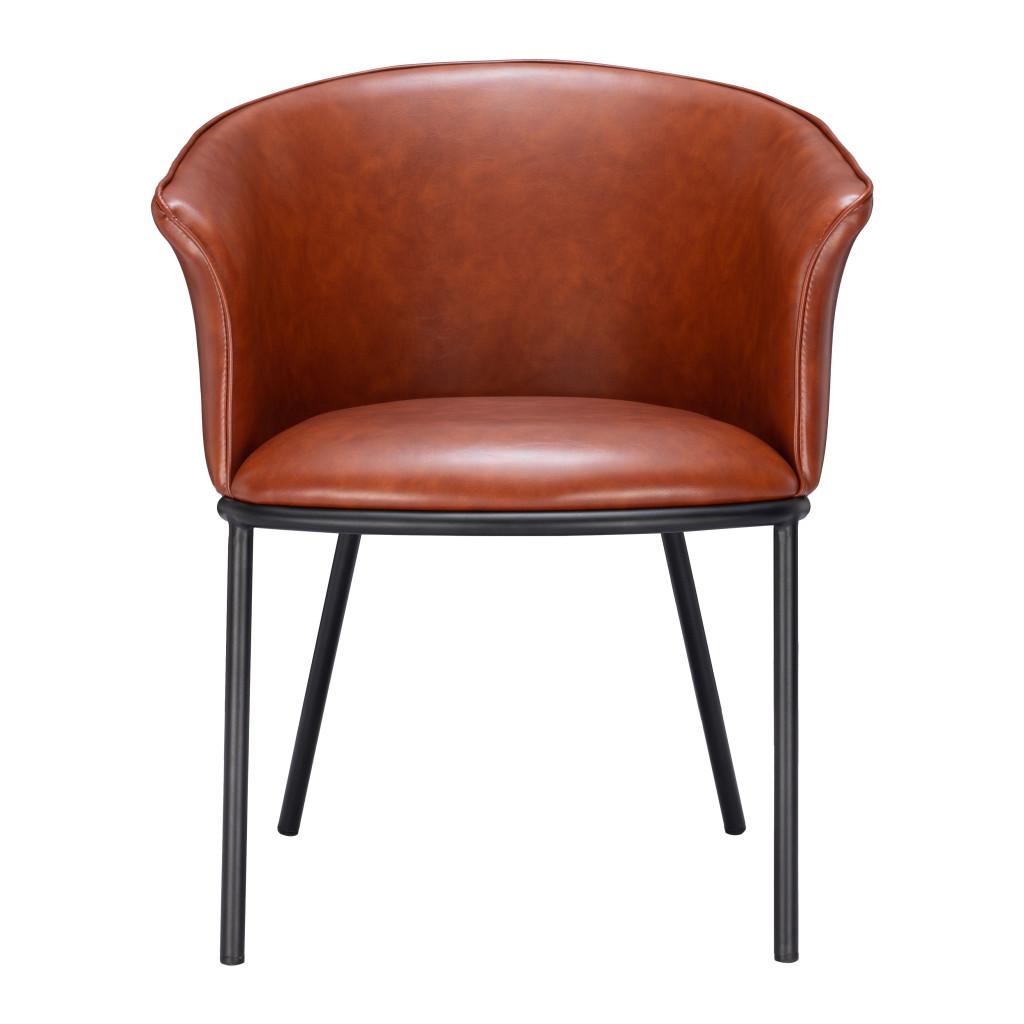 ZUO Garston Dining Chair Brown