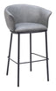 ZUO Garston Barstool Gray