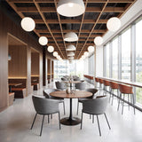 ZUO Garston Barstool Brown