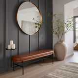 ZUO Ploce Bench Brown