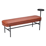 ZUO Ploce Bench Brown