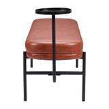 ZUO Ploce Bench Brown