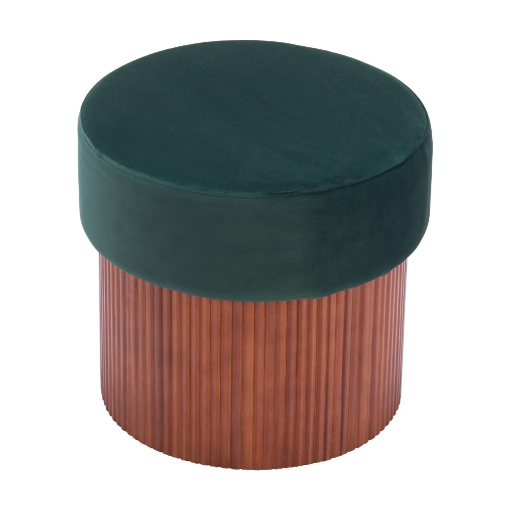 ZUO Boto Storage Ottoman Green