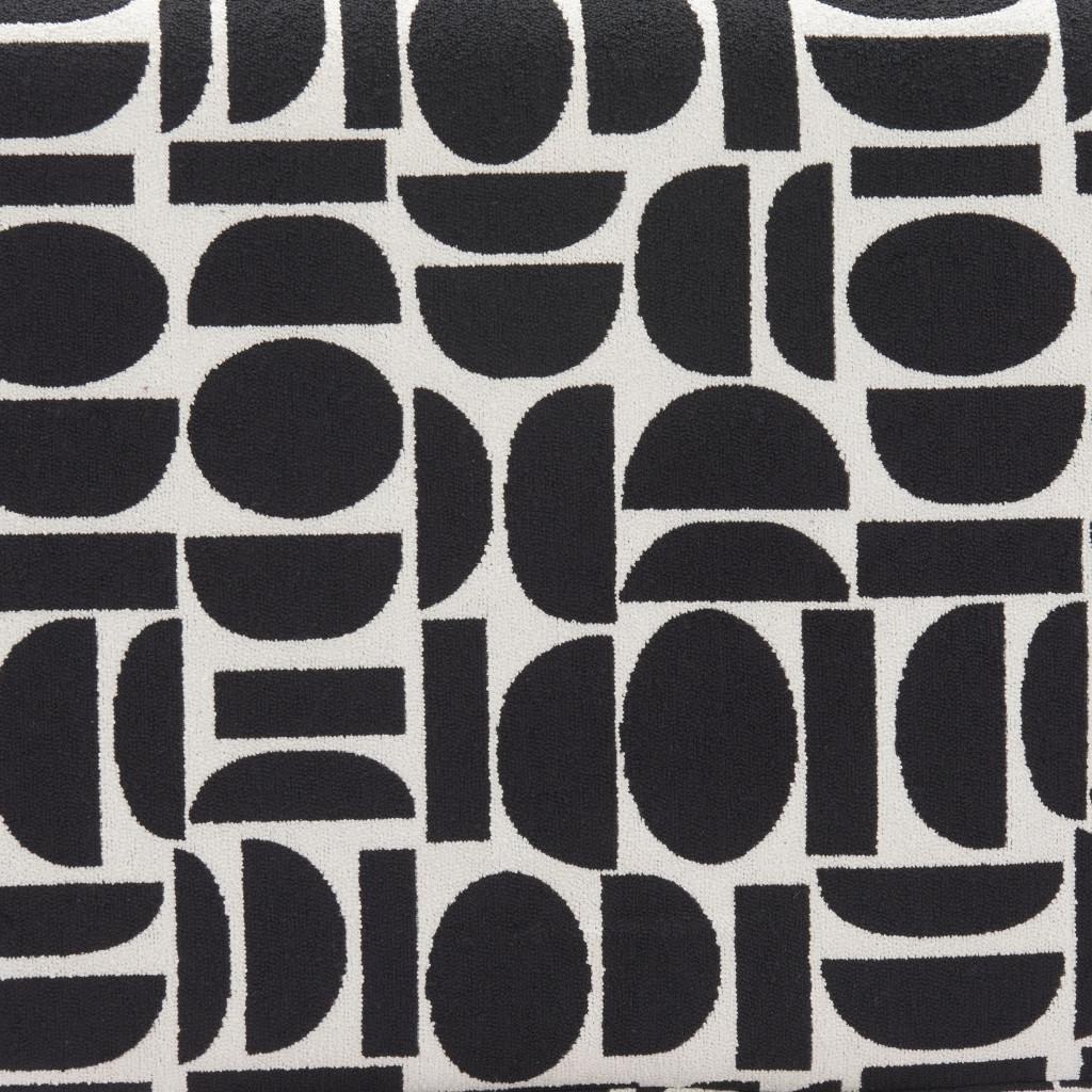 ZUO Botoia Bench Black & White