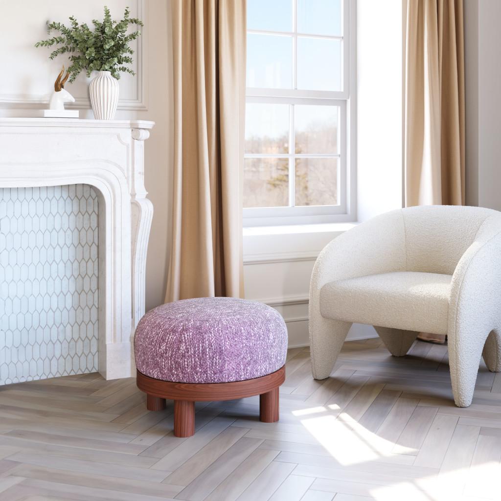 ZUO Gome Ottoman Wisteria Purple