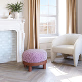 ZUO Gome Ottoman Wisteria Purple