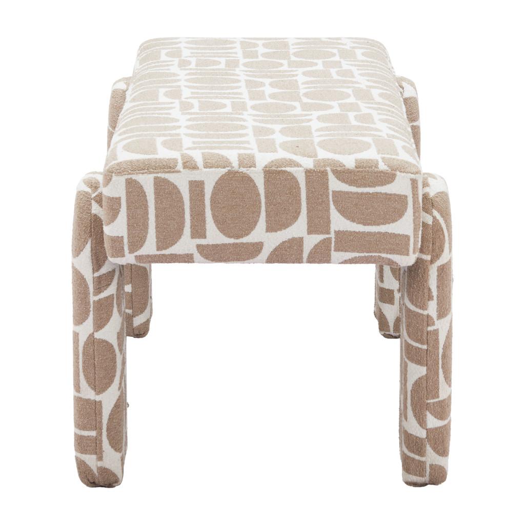 ZUO Blato Bench Gray