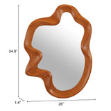 ZUO Foz Mirror Brown
