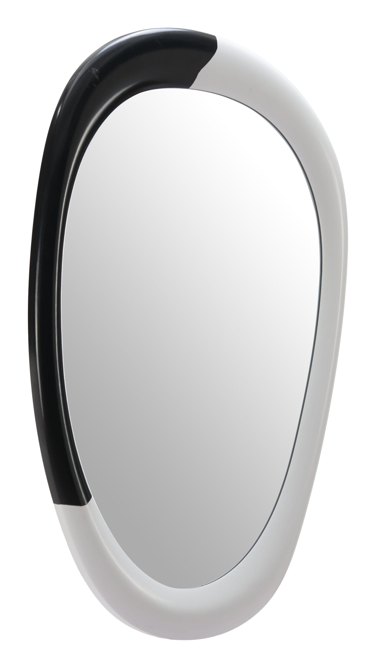 ZUO Muna Mirror White & Black