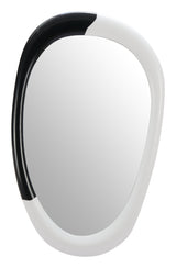 ZUO Muna Mirror White & Black