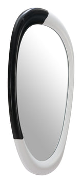 ZUO Muna Mirror White & Black