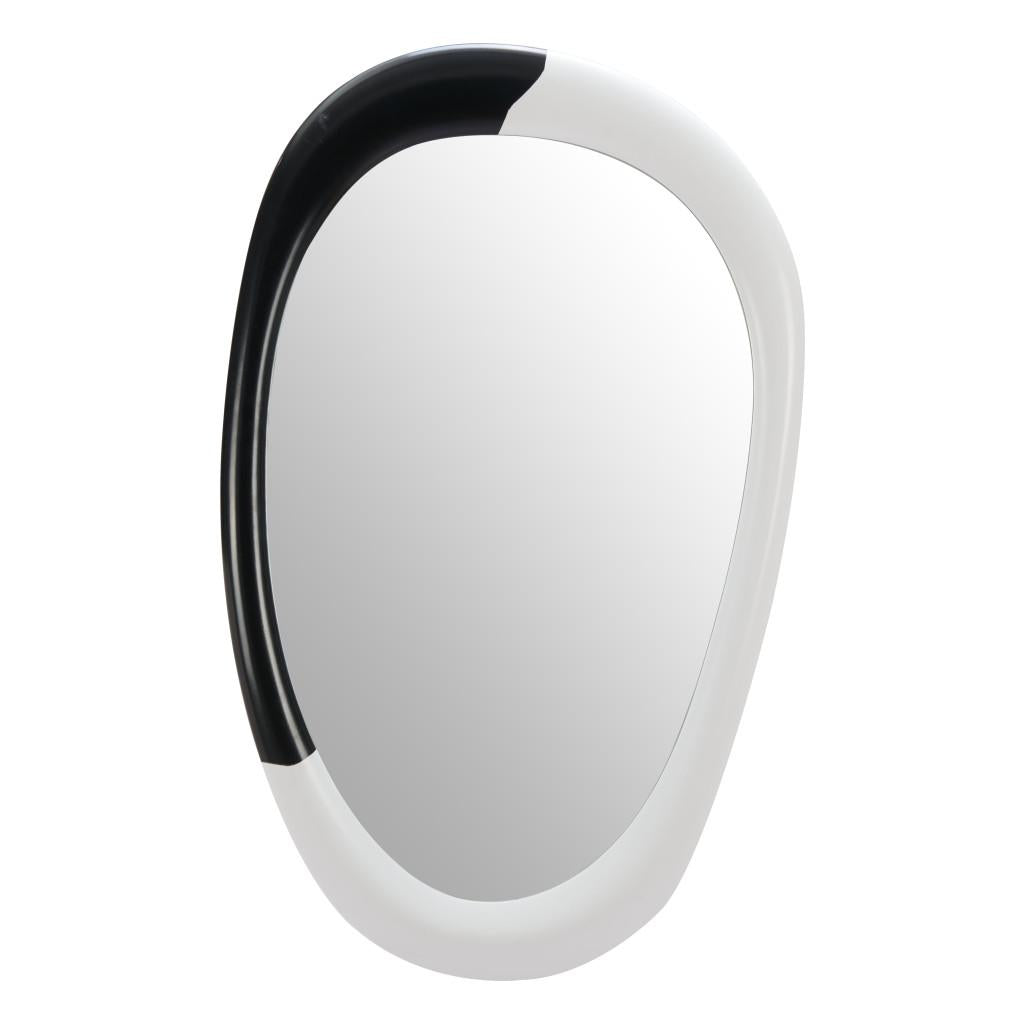 ZUO Muna Mirror White & Black