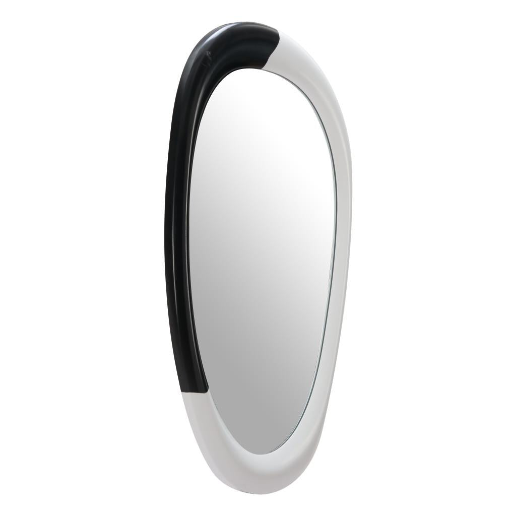ZUO Muna Mirror White & Black