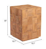 ZUO Cetka Side Table Natural