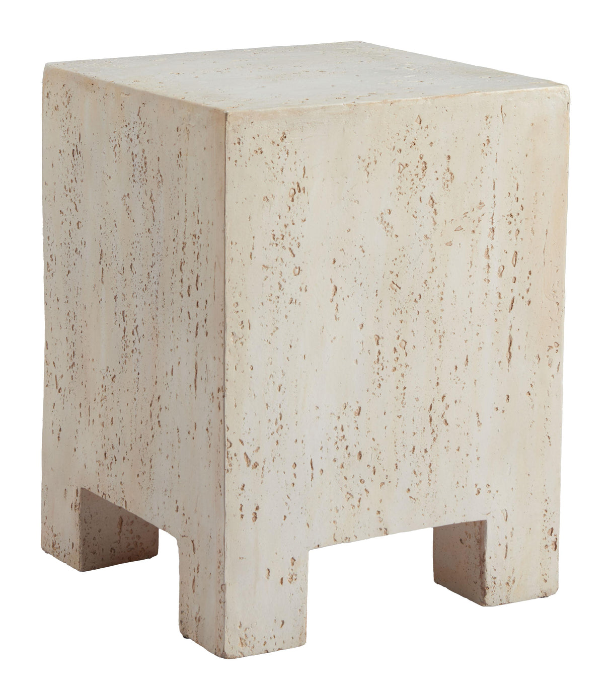 ZUO Kitara Side Table Beige