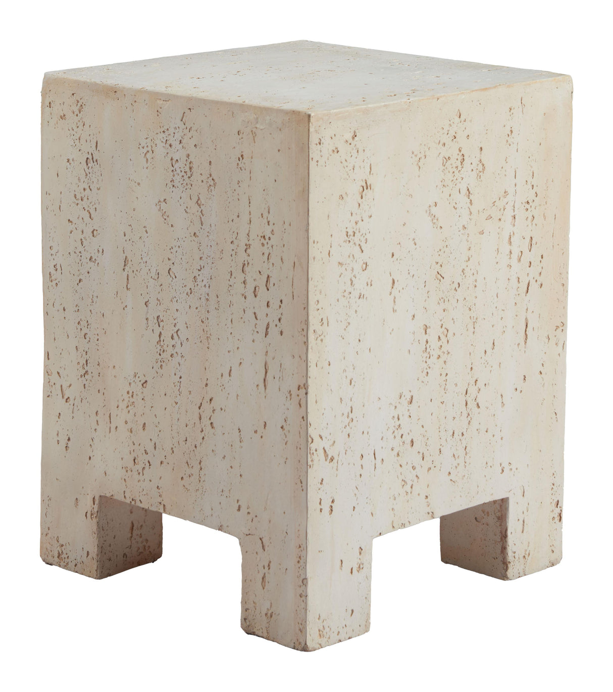 ZUO Kitara Side Table Beige