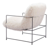 ZUO Pelut Accent Chair White