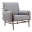 ZUO Klem Accent Chair Gray