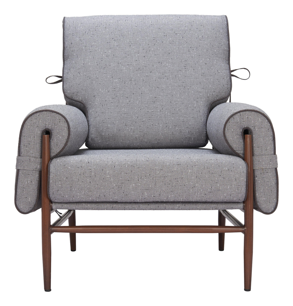 ZUO Klem Accent Chair Gray