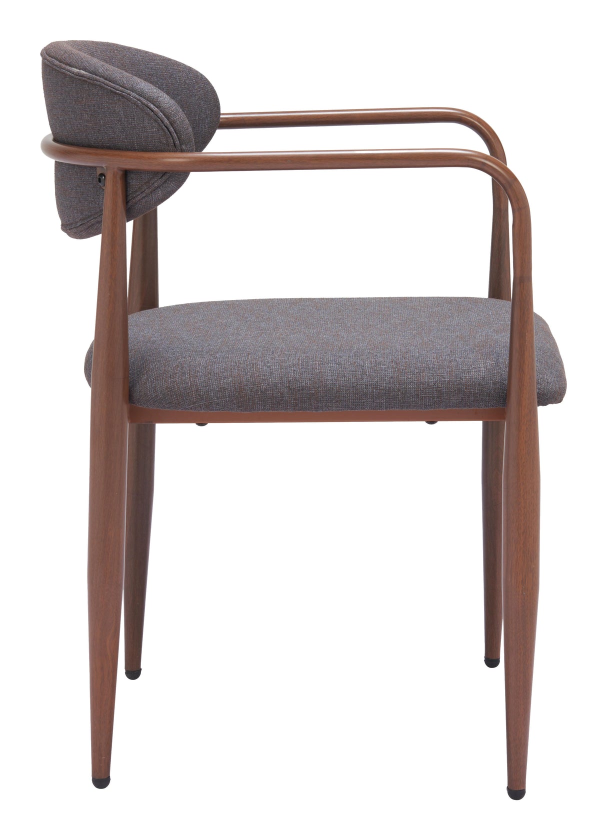 ZUO Zens Dining Chair (Set of 2) Truffle Gray