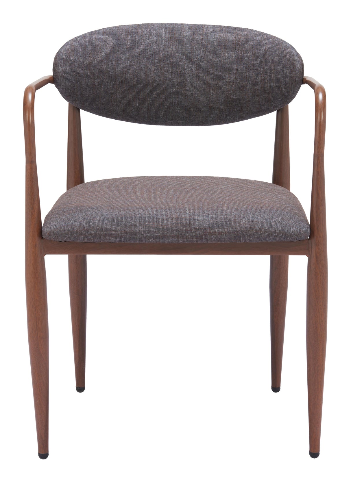 ZUO Zens Dining Chair (Set of 2) Truffle Gray