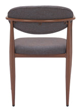 ZUO Zens Dining Chair (Set of 2) Truffle Gray