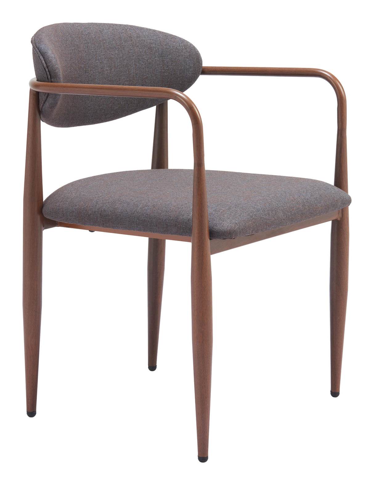 ZUO Zens Dining Chair (Set of 2) Truffle Gray