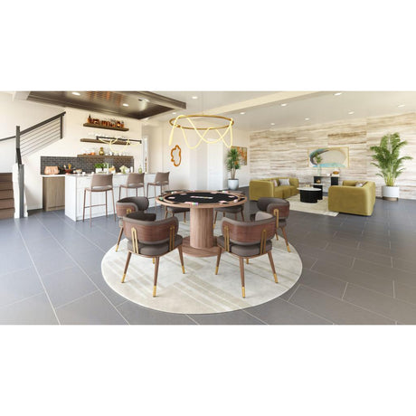 ZUO Izola Console Table White & Black