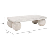 ZUO Camakat Coffee Table Natural