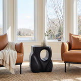 ZUO Trung Side Table Black