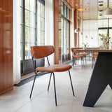 ZUO Charon Dining Chair (Set of 2) Vintage Brown
