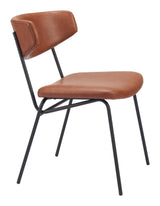 ZUO Charon Dining Chair (Set of 2) Vintage Brown