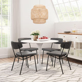 ZUO Charon Dining Chair (Set of 2) Vintage Black
