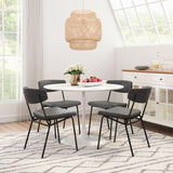 ZUO Charon Dining Chair (Set of 2) Vintage Black