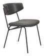 ZUO Charon Dining Chair (Set of 2) Vintage Black