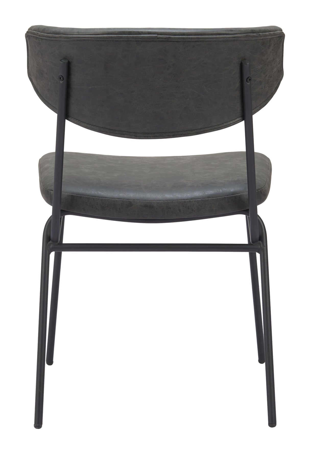 ZUO Charon Dining Chair (Set of 2) Vintage Black