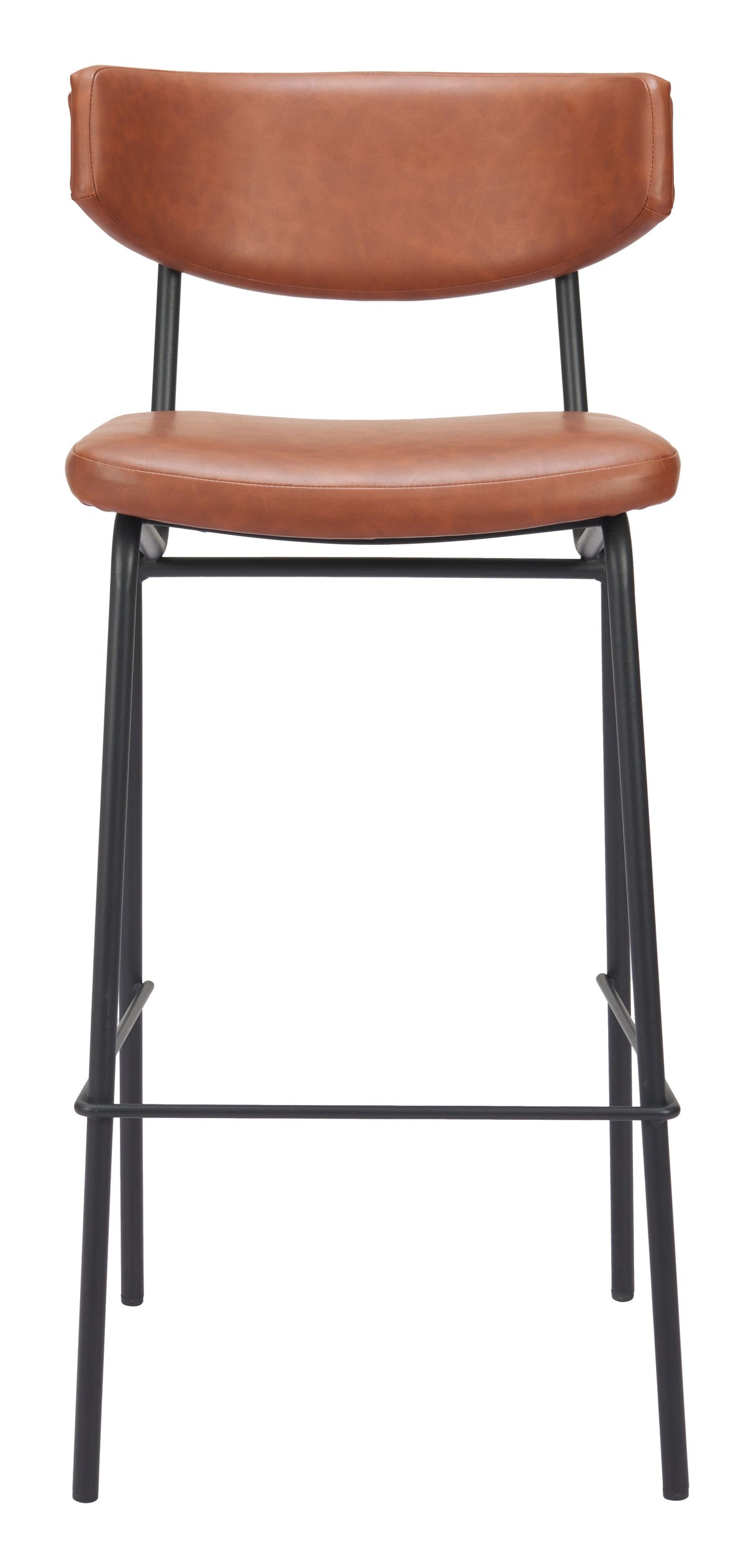 ZUO Charon Barstool (Set of 2) Vintage Brown
